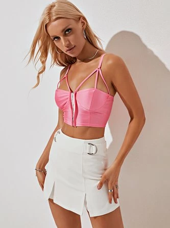 Kollyy Pink Top Tank Top & Cami 3 Kollyy Pink Top Tank Top & Cami - Image 3