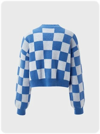 Kollyy Casual Blue Top Sweater 4 Kollyy Casual Blue Top Sweater - Image 4