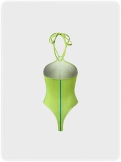 Kollyy Street Green Top Bodysuit -Tops Sales 84ae05370bbe3f793e61237c5380dc19