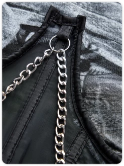 Kollyy Street Black Lace-Up Design Mesh Graphic Top T-Shirt 17 Kollyy Street Black Lace-Up Design Mesh Graphic Top T-Shirt -Tops Sales 84c931ce8ff6f60e5a354992f289b1b6