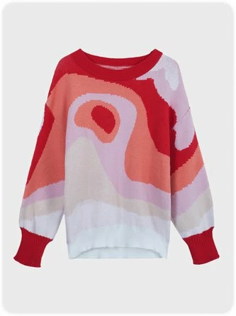 Kollyy Casual Pink Top Sweater 1 Kollyy Casual Pink Top Sweater