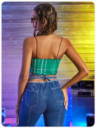 Kollyy Casual Green Top Tank Top & Cami 8 Kollyy Casual Green Top Tank Top & Cami - Image 8