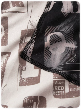 Kollyy Street Brown Letter Patchwork Top Tank Top & Cami 4 Kollyy Street Brown Letter Patchwork Top Tank Top & Cami - Image 4