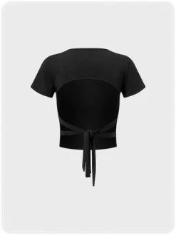 Kollyy Sweet Black Top T-Shirt -Tops Sales 86dc1acfa9b7abb75ff23d04c7c9dc1e