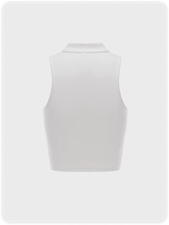 Kollyy White Top Tank Top & Cami 7 Kollyy White Top Tank Top & Cami - Image 7