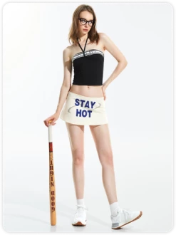 Kollyy Y2K Black Tiered Design Tie Up Back To School Top Tank Top & Cami -Tops Sales 8a7ec300afa1cb3436cd920fd3a7e076