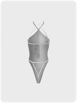 Kollyy Edgy White Backless Cut Out Top Bodysuit -Tops Sales 8c74161555c69c77cd0f67c6dcf68a7b