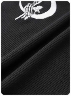 Kollyy Punk Black Lace-Up Design Slim Graffiti Halloween Top Tank Top & Cami 6 Kollyy Punk Black Lace-Up Design Slim Graffiti Halloween Top Tank Top & Cami -Tops Sales 8ca1a236f3d26c89ae295d165af0e324