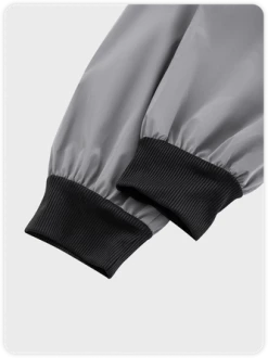 Kollyy Street Gray 3M Buckle Top Outwear -Tops Sales 8d37ee23e9788b1a73f747e60e59d1db