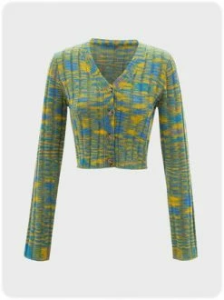 Kollyy Casual Multicolor Top Sweater