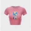 Kollyy Casual Pink Top T-Shirt