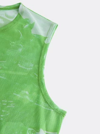 Kollyy Casual Green Top Tank Top & Cami 3 Kollyy Casual Green Top Tank Top & Cami - Image 3