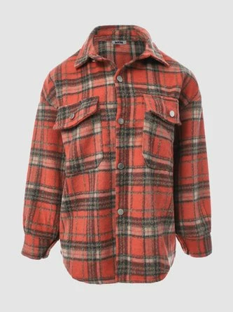 Kollyy Casual Red Brown Top Outwear 1 Kollyy Casual Red Brown Top Outwear