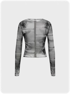 Kollyy Edgy Gray Figure Top T-Shirt 7 Kollyy Edgy Gray Figure Top T-Shirt -Tops Sales 922234e5feee2f126fb4dd5b135983d4