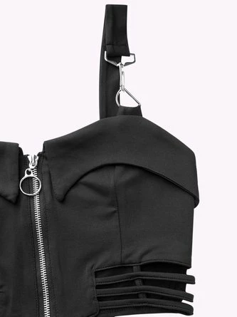 Kollyy Fashion Black Top Tank Top & Cami 3 Kollyy Fashion Black Top Tank Top & Cami - Image 3