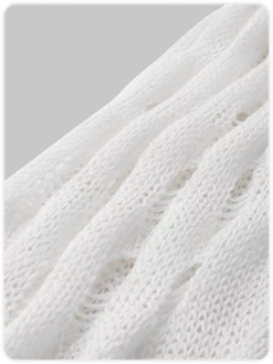 Kollyy White Knit Cropped Top Sweater 15 Kollyy White Knit Cropped Top Sweater -Tops Sales 92b6dce197a0097255cecfdb8dc1616a