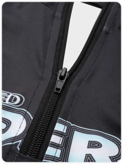 Kollyy Edgy Gray Letter Lace Up Zip Cyberpunk Top Bodysuit 16 Kollyy Edgy Gray Letter Lace Up Zip Cyberpunk Top Bodysuit -Tops Sales 9458ae3f78844b0663c3e645d6f246c2