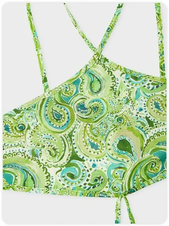 Kollyy Casual Green Top Tank Top & Cami 2 Kollyy Casual Green Top Tank Top & Cami - Image 2