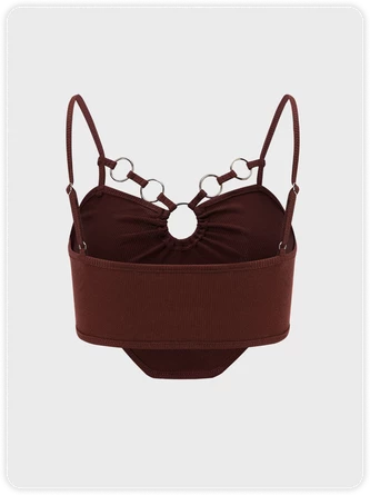 Kollyy Brown Top Tank Top & Cami 8 Kollyy Brown Top Tank Top & Cami - Image 8