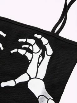 Kollyy Punk Black Top Tank Top & Cami 14 Kollyy Punk Black Top Tank Top & Cami -Tops Sales 95e8e3859956f280f9041f8f9b6b060a