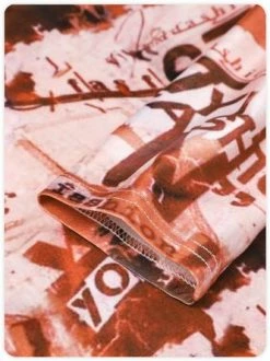 Kollyy Vintage Red Brown Top T-Shirt -Tops Sales 96918b144445dc2154e02bbeaeb57b8f