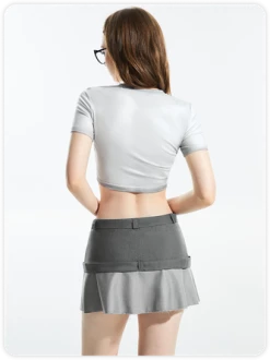 Kollyy Street White Top T-Shirt -Tops Sales 96b7df1089085c7df64d7d37c59277e2