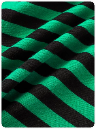 Kollyy Street Green Striped Metal Top Tank Top & Cami 3 Kollyy Street Green Striped Metal Top Tank Top & Cami - Image 3