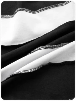 Kollyy Y2K Black Striped Bell Sleeves Inside-Out Top T-Shirt -Tops Sales 97f572d38a8a99e61a89ef5d7daeb088