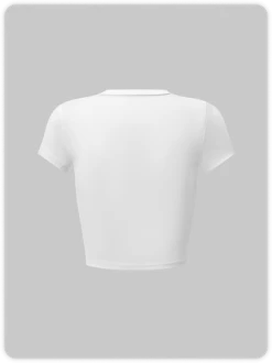 Kollyy Street White Top T-Shirt 7 Kollyy Street White Top T-Shirt -Tops Sales 9a71072e92acd64cd034673b79f174c5