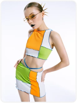 Kollyy Multicolor Top Tank Top & Cami