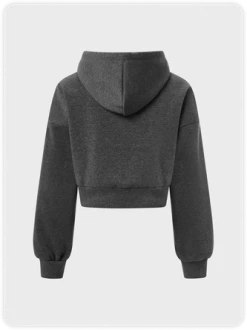 Kollyy Street Deep Gray Graphic Hooded Top Hoodie & Sweatshirt 7 Kollyy Street Deep Gray Graphic Hooded Top Hoodie & Sweatshirt -Tops Sales 9cc32ae0e5c81bd9fbf51a4d90e951f5