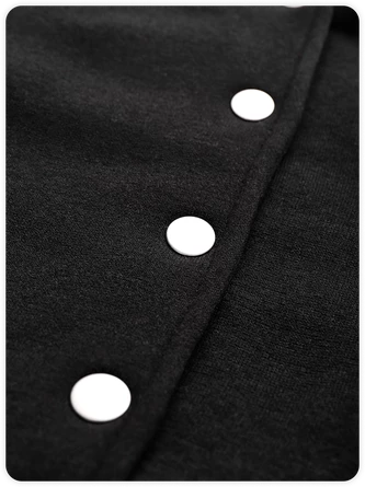 Kollyy Casual Black Top Outwear 6 Kollyy Casual Black Top Outwear - Image 6