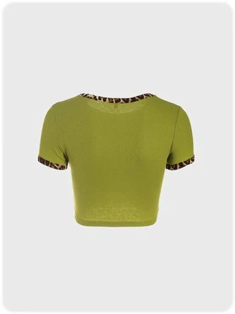Kollyy Sweet Green Top T-Shirt 9 Kollyy Sweet Green Top T-Shirt - Image 9
