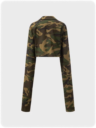 Kollyy Edgy Camouflage Camo Top Outwear 4 Kollyy Edgy Camouflage Camo Top Outwear - Image 4