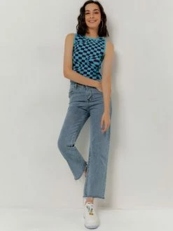 Kollyy Casual Blue Top Sweater -Tops Sales 9e7771e83e27e19192b86448e52a3fdb