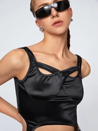 Kollyy Black Top Tank Top & Cami 4 Kollyy Black Top Tank Top & Cami - Image 4