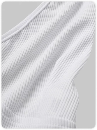 Kollyy Street White Tie Up Deep V Neck Top Tank Top & Cami 3 Kollyy Street White Tie Up Deep V Neck Top Tank Top & Cami - Image 3