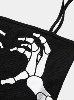 Kollyy Punk Black Top Tank Top & Cami 20 Kollyy Punk Black Top Tank Top & Cami -Tops Sales a43f2d27dcfbb7921fd2fefee0d9f348