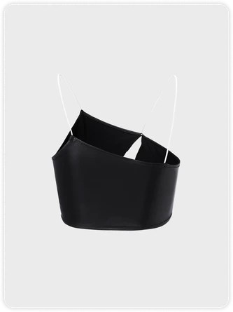 Kollyy Fashion Black Top Tank Top & Cami 8 Kollyy Fashion Black Top Tank Top & Cami - Image 8