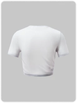 Kollyy Street White Top T-Shirt -Tops Sales a687d4ada0587a5c56b90e7b16c2384d