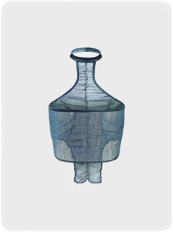 Kollyy Blue Mesh Halter Wrinkled Party Top Tank Top & Cami -Tops Sales a6ffb7a1e57bbb94660030a2ab9b4527