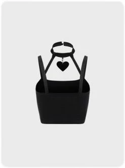 Kollyy Street Black Sleeveless Slim Halloween Top Tank Top & Cami -Tops Sales a7a6431aa2404310fa7aa7ac03067bc6