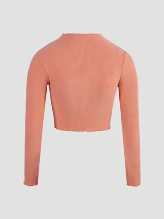 Kollyy Casual Orange Top T-Shirt 2 Kollyy Casual Orange Top T-Shirt - Image 2