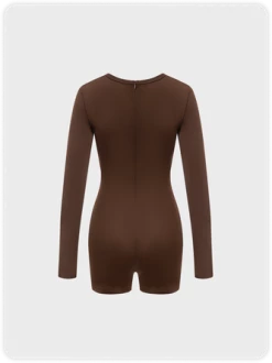 Kollyy Casual Brown Top Jumpsuit -Tops Sales a85c812554d55316a5d4689b06731b3c