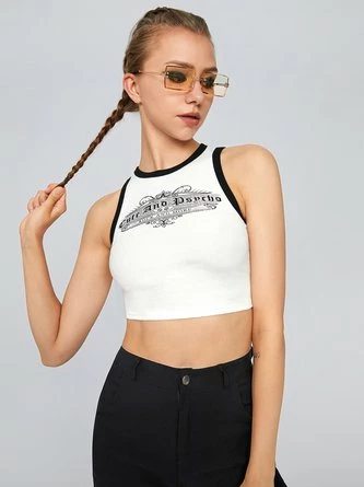 Kollyy Casual White Top Tank Top & Cami 8 Kollyy Casual White Top Tank Top & Cami - Image 8