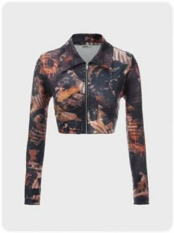 Kollyy Vintage Cameo Brown Top T-Shirt