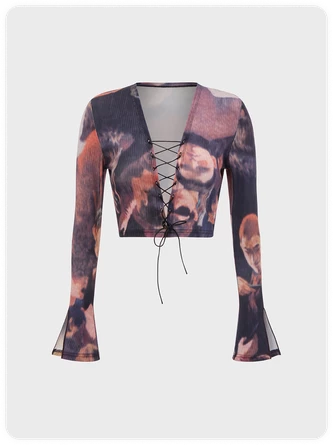 Kollyy As Picture Top T-Shirt 2 Kollyy As Picture Top T-Shirt - Image 2