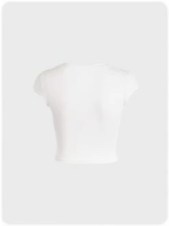 Kollyy Fashion White Top T-Shirt 5 Kollyy Fashion White Top T-Shirt -Tops Sales af0df09391ef5f765ad8665d4740ef2d