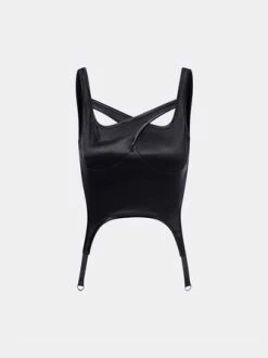 Kollyy Black Top Tank Top & Cami