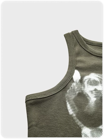 Kollyy Street Green Figure Slim Top Tank Top & Cami 3 Kollyy Street Green Figure Slim Top Tank Top & Cami - Image 3